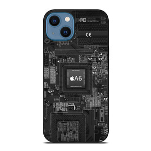 Apple A6 Technology Image iPhone 14 Case Cover Apple A6 Technology Image iPhone 14 Case Cover