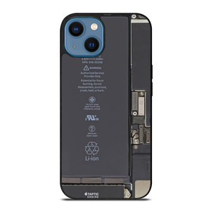 Apple Li-ion Battery Image iPhone 14 Case Cover Apple Li-ion Battery Image iPhone 14 Case Cover