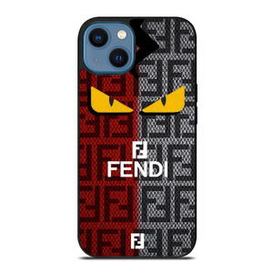 FENDI ROMA EYES LOGO iPhone 14 Case Cover FENDI ROMA EYES LOGO iPhone 14 Case Cover