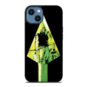 GREEN ARROW SYMBOL iPhone 14 Case Cover GREEN ARROW SYMBOL iPhone 14 Case Cover