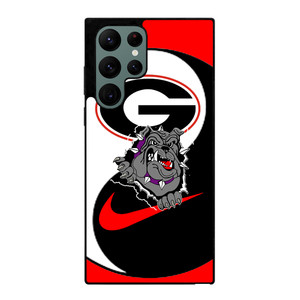 GEORGIA BULLDOGS YIN AND YANG Samsung Galaxy S22 Ultra 5G Case Cover GEORGIA BULLDOGS YIN AND YANG Samsung Galaxy S22 Ultra 5G Case Cover