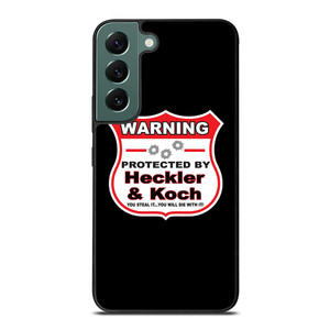 HECKLER & KOCH WARNING Samsung Galaxy S22 5G Case Cover HECKLER & KOCH WARNING Samsung Galaxy S22 5G Case Cover
