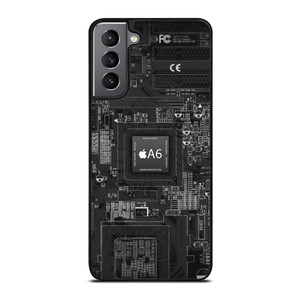 Apple A6 Technology Image Samsung Galaxy S21 Plus 5G Case Cover Apple A6 Technology Image Samsung Galaxy S21 Plus 5G Case Cover