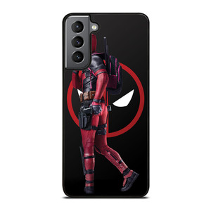 DEADPOOL WITH THE SYMBOLS Samsung Galaxy S21 Plus 5G Case Cover DEADPOOL WITH THE SYMBOLS Samsung Galaxy S21 Plus 5G Case Cover