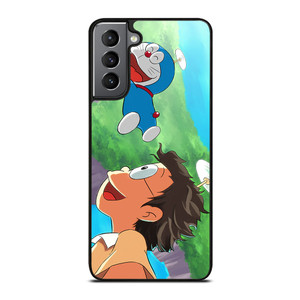 DORAEMON AND NOBITA FLY Samsung Galaxy S21 Plus 5G Case Cover DORAEMON AND NOBITA FLY Samsung Galaxy S21 Plus 5G Case Cover