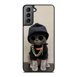 Hype Beast Cat Samsung Galaxy S21 Plus 5G Case Cover Hype Beast Cat Samsung Galaxy S21 Plus 5G Case Cover