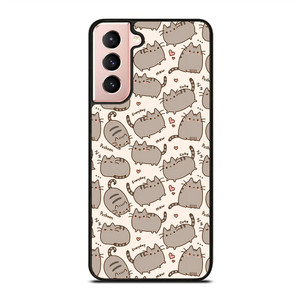 Cute Pusheen Cat Cartoon Collage Samsung Galaxy S21 5G Case Cover Cute Pusheen Cat Cartoon Collage Samsung Galaxy S21 5G Case Cover