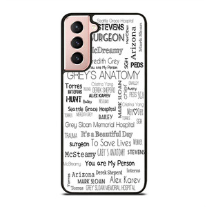 GREY'S ANATOMY STORY Samsung Galaxy S21 5G Case Cover GREY'S ANATOMY STORY Samsung Galaxy S21 5G Case Cover