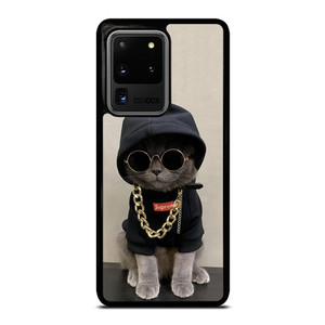 Hype Beast Cat Samsung Galaxy S20 Ultra 5G Case Cover Hype Beast Cat Samsung Galaxy S20 Ultra 5G Case Cover