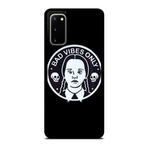 BAD VIBES ONLY WEDNESDAY ADDAMS Samsung Galaxy S20 5G Case Cover BAD VIBES ONLY WEDNESDAY ADDAMS Samsung Galaxy S20 5G Case Cover