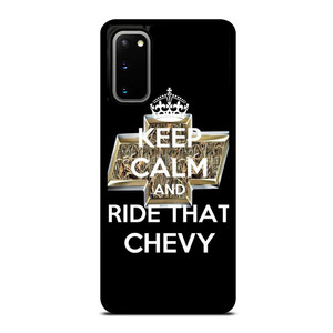 KEEP CALM AND RIDE THAT CHEVY Samsung Galaxy S20 5G Case Cover KEEP CALM AND RIDE THAT CHEVY Samsung Galaxy S20 5G Case Cover