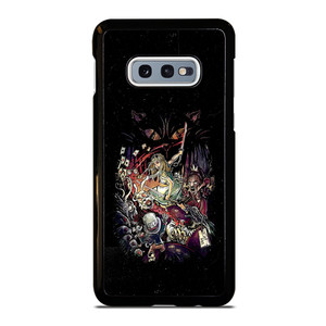 Black Zombie Alice In Wonderland Samsung Galaxy S10e Case Cover Black Zombie Alice In Wonderland Samsung Galaxy S10e Case Cover