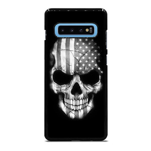 AMERICAN FLAG PUNISHER SKUL Samsung Galaxy S10 Plus Case Cover AMERICAN FLAG PUNISHER SKUL Samsung Galaxy S10 Plus Case Cover