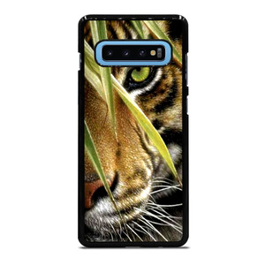 BENGAL TIGER IN A HALF FACE Samsung Galaxy S10 Plus Case Cover BENGAL TIGER IN A HALF FACE Samsung Galaxy S10 Plus Case Cover
