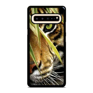 BENGAL TIGER IN A HALF FACE Samsung Galaxy S10 5G Case Cover BENGAL TIGER IN A HALF FACE Samsung Galaxy S10 5G Case Cover