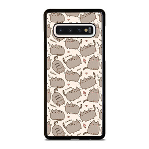 Cute Pusheen Cat Cartoon Collage Samsung Galaxy S10 Case Cover Cute Pusheen Cat Cartoon Collage Samsung Galaxy S10 Case Cover