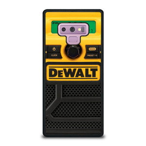 Dewalt Compact Worksite Radio Samsung Galaxy Note 9 Case Cover Dewalt Compact Worksite Radio Samsung Galaxy Note 9 Case Cover