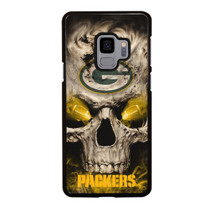 Green Bay Packers Skull Samsung Galaxy S9 Case Cover Green Bay Packers Skull Samsung Galaxy S9 Case Cover