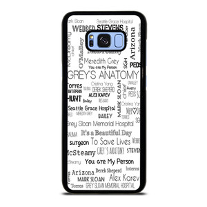 GREY'S ANATOMY STORY Samsung Galaxy S8 Plus Case Cover GREY'S ANATOMY STORY Samsung Galaxy S8 Plus Case Cover