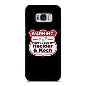 HECKLER & KOCH WARNING Samsung Galaxy S8 Case Cover HECKLER & KOCH WARNING Samsung Galaxy S8 Case Cover