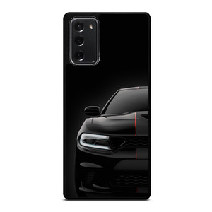 Black Dodge Challenger Outerglow Samsung Galaxy Note 20 5G Case Cover Black Dodge Challenger Outerglow Samsung Galaxy Note 20 5G Case Cover
