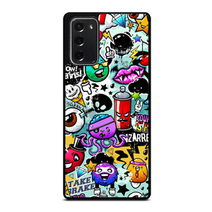 Cute Graffiti Image Samsung Galaxy Note 20 5G Case Cover Cute Graffiti Image Samsung Galaxy Note 20 5G Case Cover