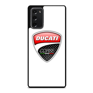 DUCATI LOGO WHITE Samsung Galaxy Note 20 5G Case Cover DUCATI LOGO WHITE Samsung Galaxy Note 20 5G Case Cover