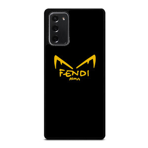 FENDI ROMA EYES IN BLACK Samsung Galaxy Note 20 5G Case Cover FENDI ROMA EYES IN BLACK Samsung Galaxy Note 20 5G Case Cover