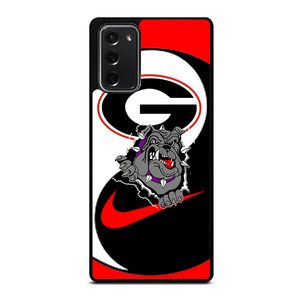 GEORGIA BULLDOGS YIN AND YANG Samsung Galaxy Note 20 5G Case Cover GEORGIA BULLDOGS YIN AND YANG Samsung Galaxy Note 20 5G Case Cover