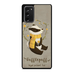 Hufflepuff Loyal Patient Fair Samsung Galaxy Note 20 5G Case Cover Hufflepuff Loyal Patient Fair Samsung Galaxy Note 20 5G Case Cover