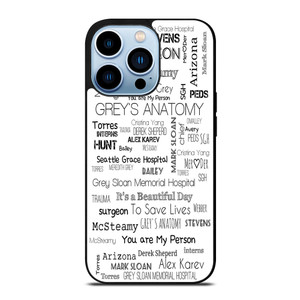 GREY'S ANATOMY STORY iPhone 13 Pro Max Case Cover GREY'S ANATOMY STORY iPhone 13 Pro Max Case Cover