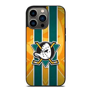 Anaheim Ducks Ice Hockey Logo iPhone 13 Pro Case Cover Anaheim Ducks Ice Hockey Logo iPhone 13 Pro Case Cover