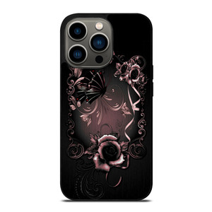 Gothic Rose Flower iPhone 13 Pro Case Cover Gothic Rose Flower iPhone 13 Pro Case Cover