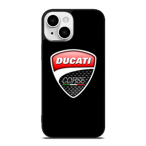 DUCATI LOGO BLACK iPhone 13 Mini Case Cover DUCATI LOGO BLACK iPhone 13 Mini Case Cover