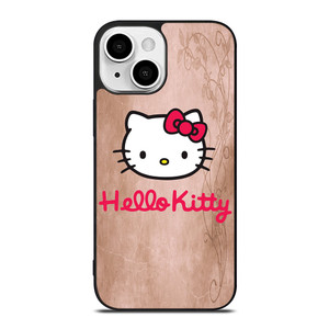HELLO KITTY FACE iPhone 13 Mini Case Cover HELLO KITTY FACE iPhone 13 Mini Case Cover