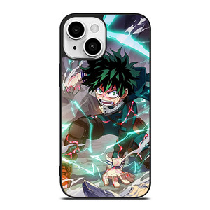 Izuku Midoriya in My Hero Academia iPhone 13 Mini Case Cover Izuku Midoriya in My Hero Academia iPhone 13 Mini Case Cover