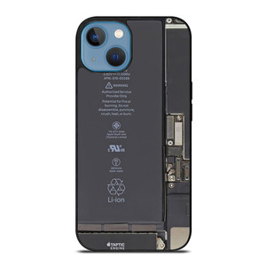 Apple Li-ion Battery Image iPhone 13 Case Cover Apple Li-ion Battery Image iPhone 13 Case Cover