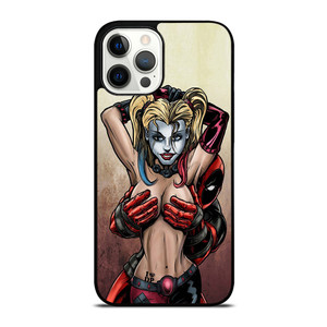 Deadpool & Harley Quinn iPhone 12 Pro Max Case Cover Deadpool & Harley Quinn iPhone 12 Pro Max Case Cover