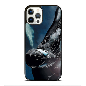 BLACK SPIDERMAN iPhone 12 Pro Case Cover BLACK SPIDERMAN iPhone 12 Pro Case Cover