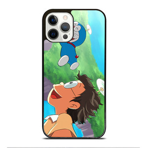 DORAEMON AND NOBITA FLY iPhone 12 Pro Case Cover DORAEMON AND NOBITA FLY iPhone 12 Pro Case Cover