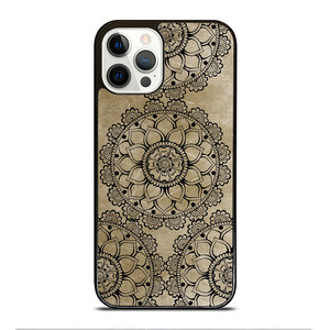 HENNA MANDALA DESIGN iPhone 12 Pro Case Cover HENNA MANDALA DESIGN iPhone 12 Pro Case Cover