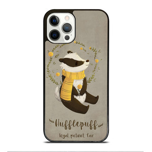 Hufflepuff Loyal Patient Fair iPhone 12 Pro Case Cover Hufflepuff Loyal Patient Fair iPhone 12 Pro Case Cover