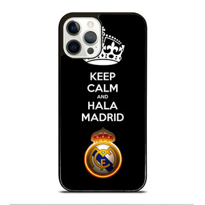 KEEP CALM AND HALA MADRID iPhone 12 Pro Case Cover KEEP CALM AND HALA MADRID iPhone 12 Pro Case Cover