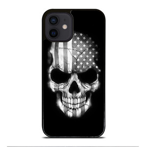 AMERICAN FLAG PUNISHER SKUL iPhone 12 Mini Case Cover AMERICAN FLAG PUNISHER SKUL iPhone 12 Mini Case Cover