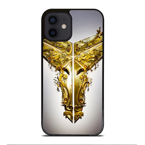 BLACK MAMBA GOLD iPhone 12 Mini Case Cover BLACK MAMBA GOLD iPhone 12 Mini Case Cover