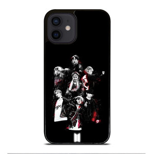 BTS Bangtan Boys Army iPhone 12 Mini Case Cover BTS Bangtan Boys Army iPhone 12 Mini Case Cover