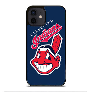 CLEVELAND INDIANS LOGO iPhone 12 Mini Case Cover CLEVELAND INDIANS LOGO iPhone 12 Mini Case Cover