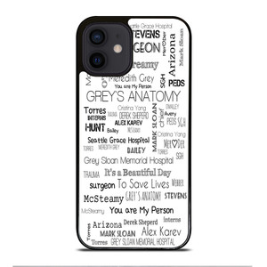 GREY'S ANATOMY STORY iPhone 12 Mini Case Cover GREY'S ANATOMY STORY iPhone 12 Mini Case Cover