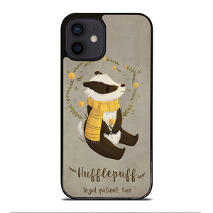 Hufflepuff Loyal Patient Fair iPhone 12 Mini Case Cover Hufflepuff Loyal Patient Fair iPhone 12 Mini Case Cover