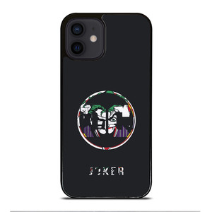 Joker DC Logo iPhone 12 Mini Case Cover Joker DC Logo iPhone 12 Mini Case Cover